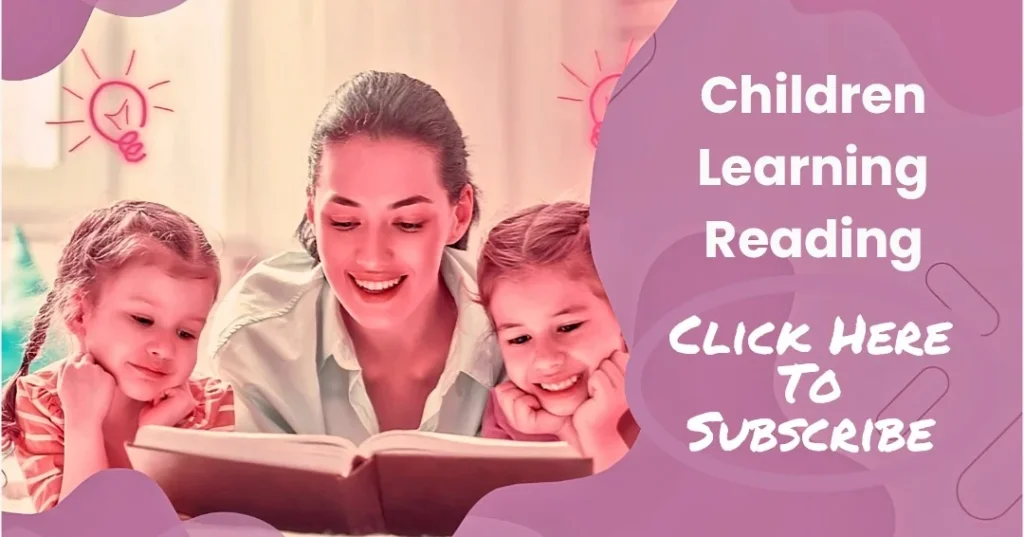 Children Learning Reading Program