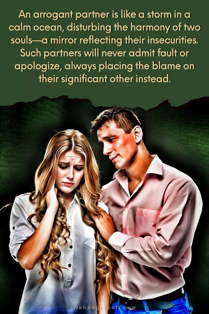11 Signs of an Arrogant Partner: Is Your Relationship Built on Ego? Is mutual respect at the foundation of your relationship?