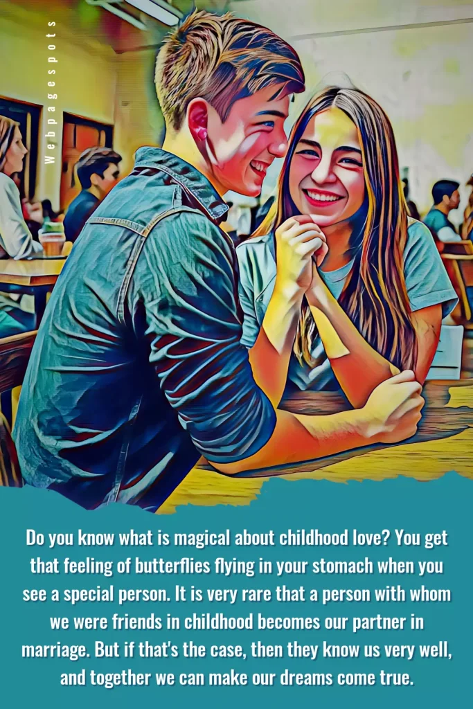 Decoding 9 contrasts: childhood love vs. marriage experience! Do you know what magic is about love?